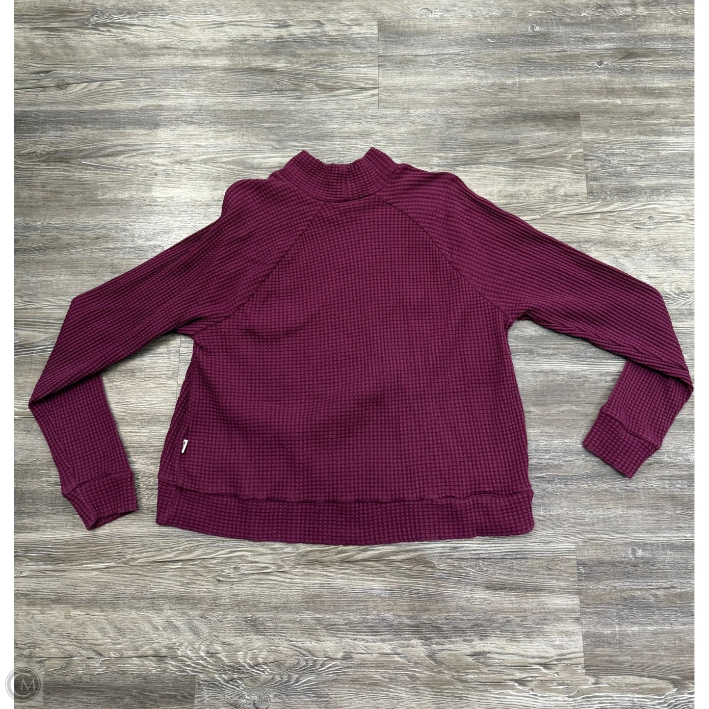 Top Long Sleeve By The North Face In Purple, Size: M
