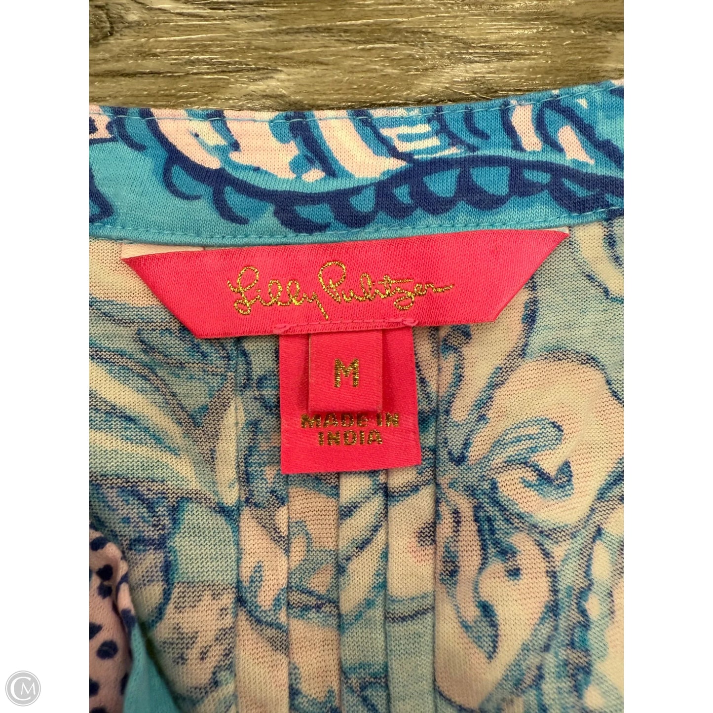 Top Sleeveless By Lilly Pulitzer In Blue, Size: S