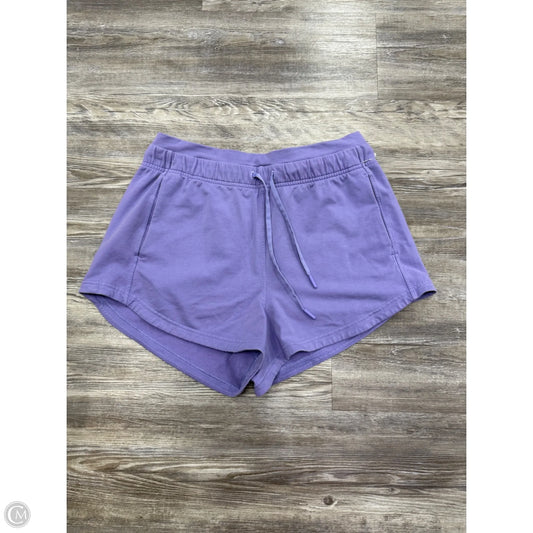 Athletic Shorts By Lululemon In Purple, Size: 10