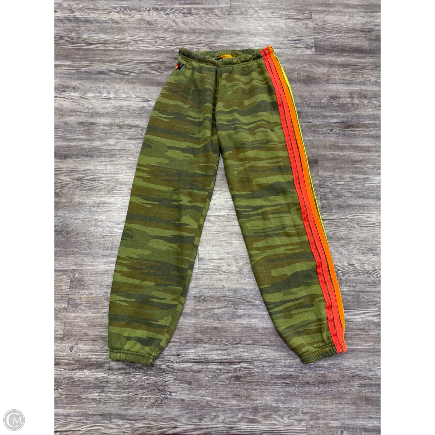 Pants Designer By Aviator Nation In Camouflage Print, Size: M