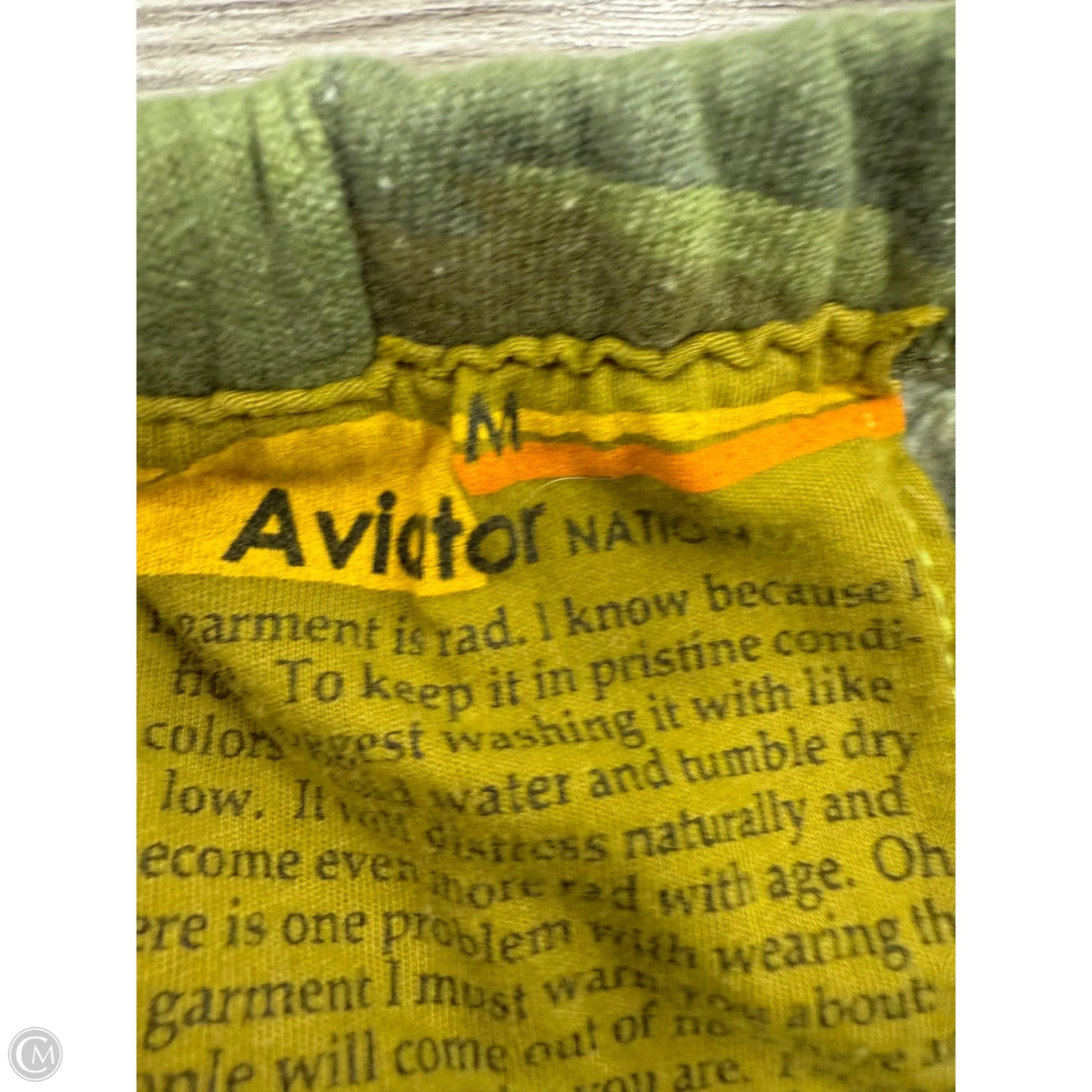 Pants Designer By Aviator Nation In Camouflage Print, Size: M