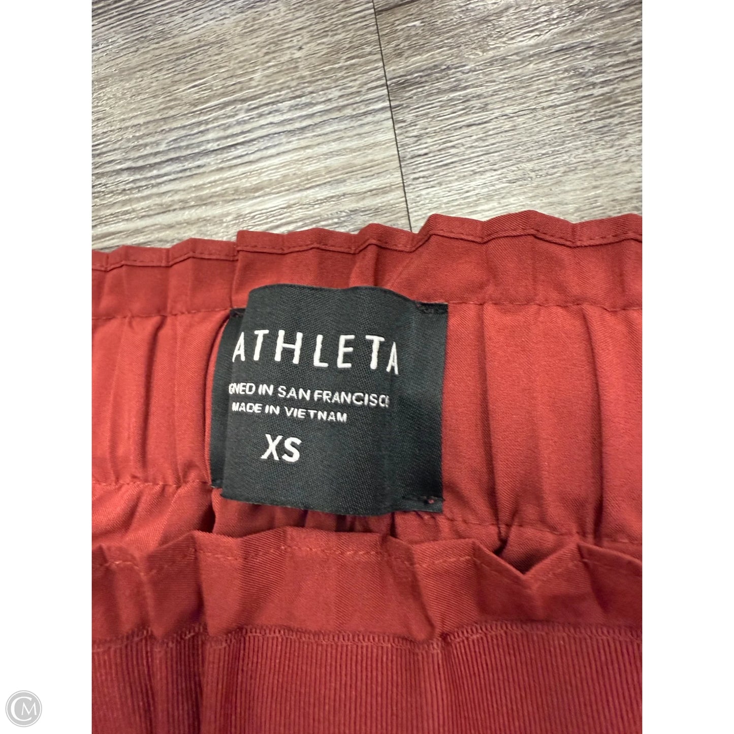 Skirt Midi By Athleta In Orange, Size: Xs