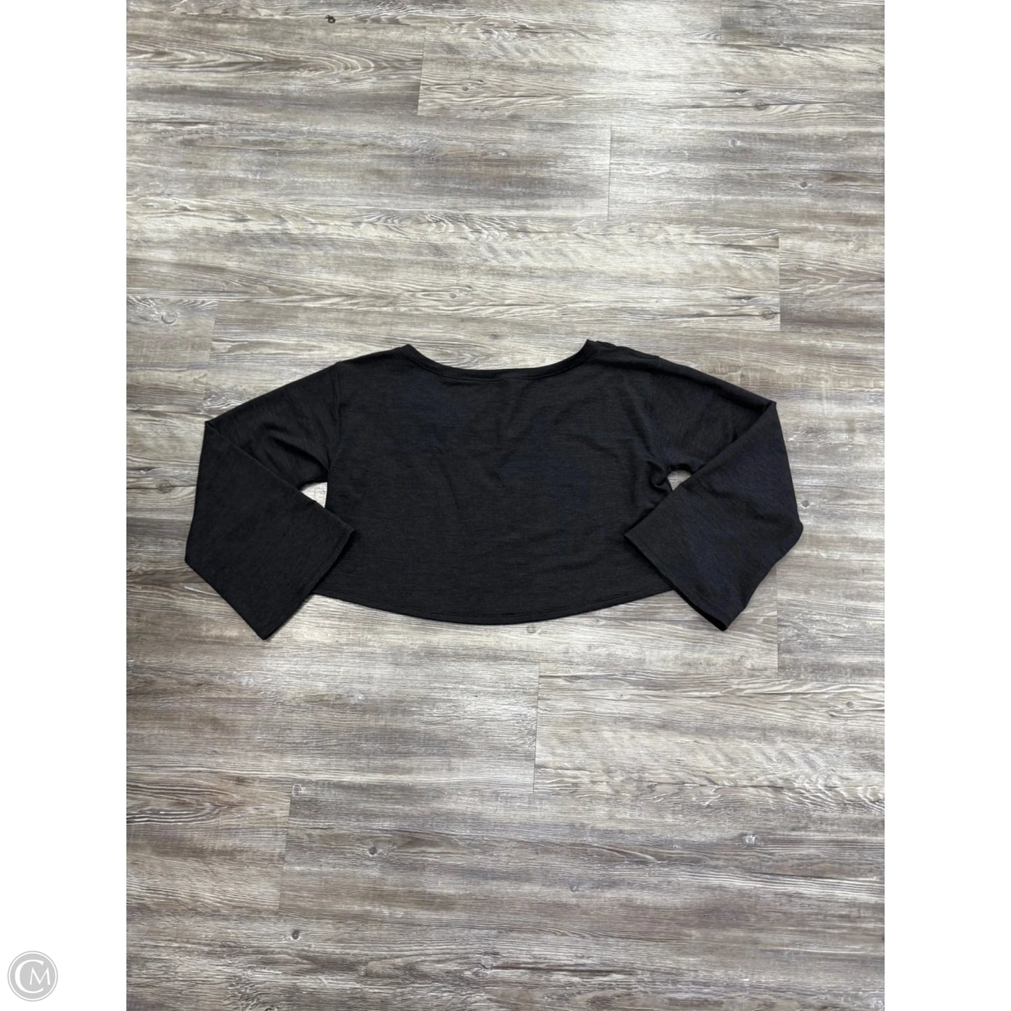 Athletic Top Long Sleeve Crewneck By Lululemon In Grey, Size: Xs