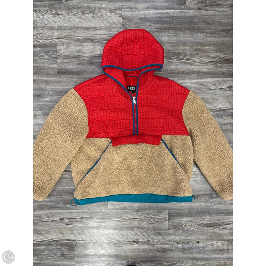 Jacket Designer By Ugg In Red, Size: L