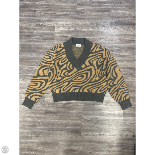 Sweater By Scotch & Soda In Grey & Tan, Size: Xl