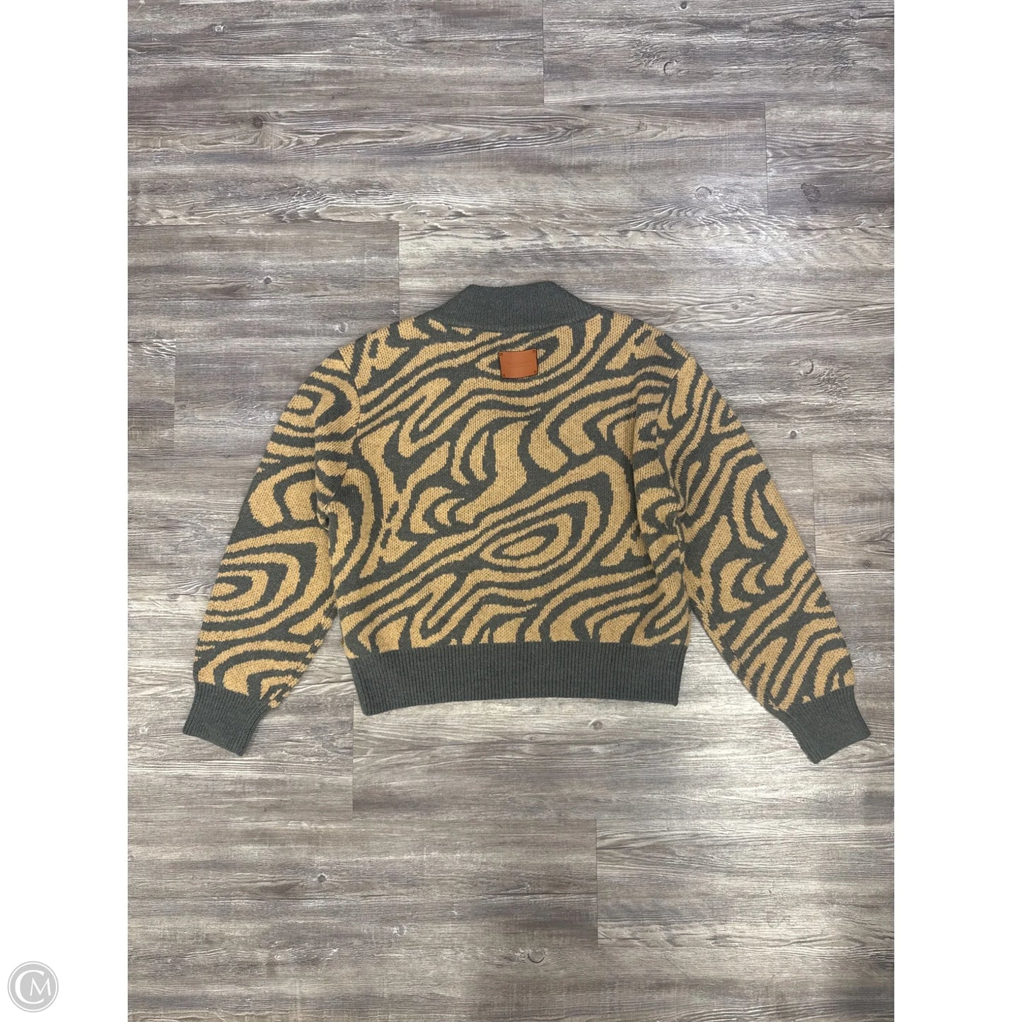 Sweater By Scotch & Soda In Grey & Tan, Size: Xl