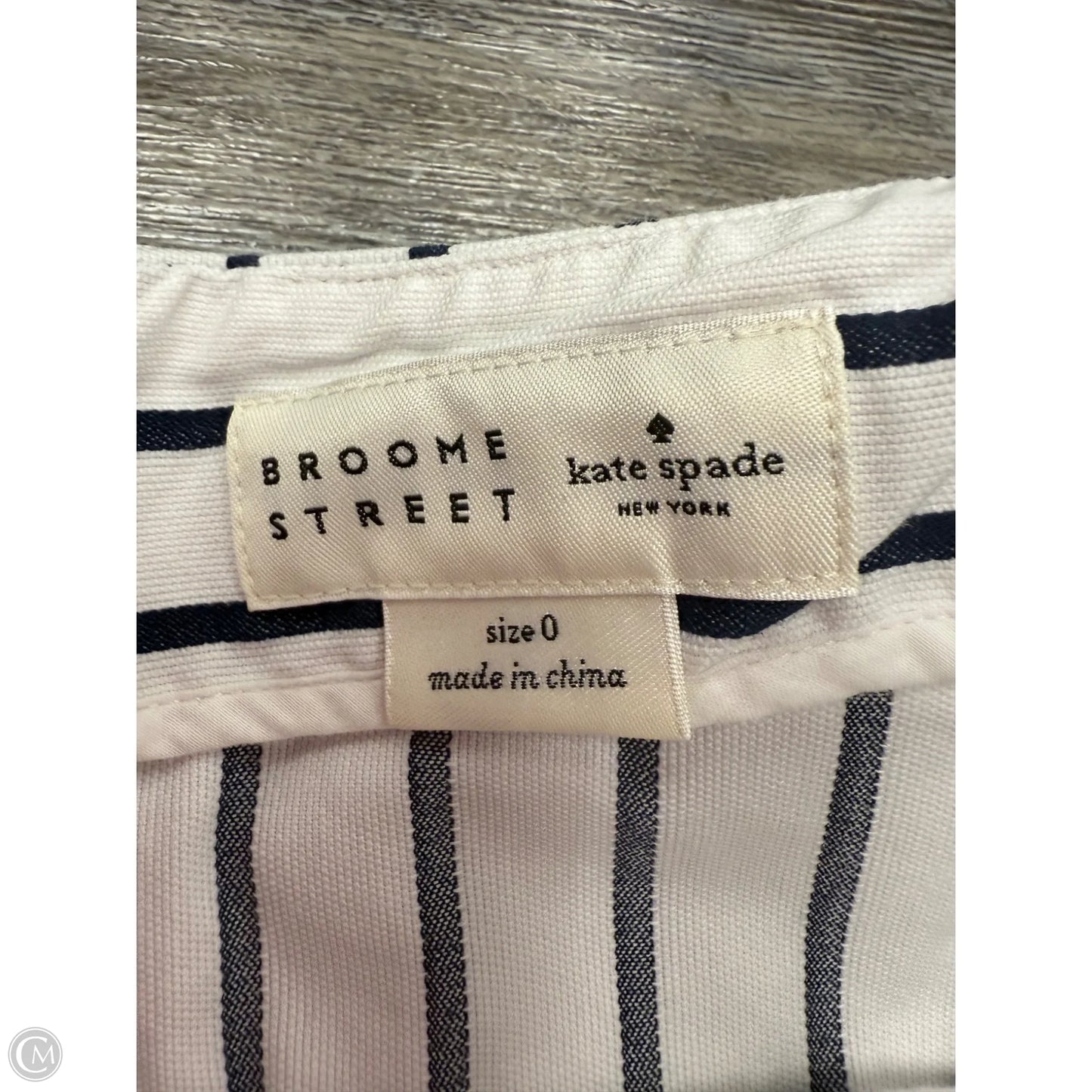 Skirt Designer By Kate Spade In White, Size: 0