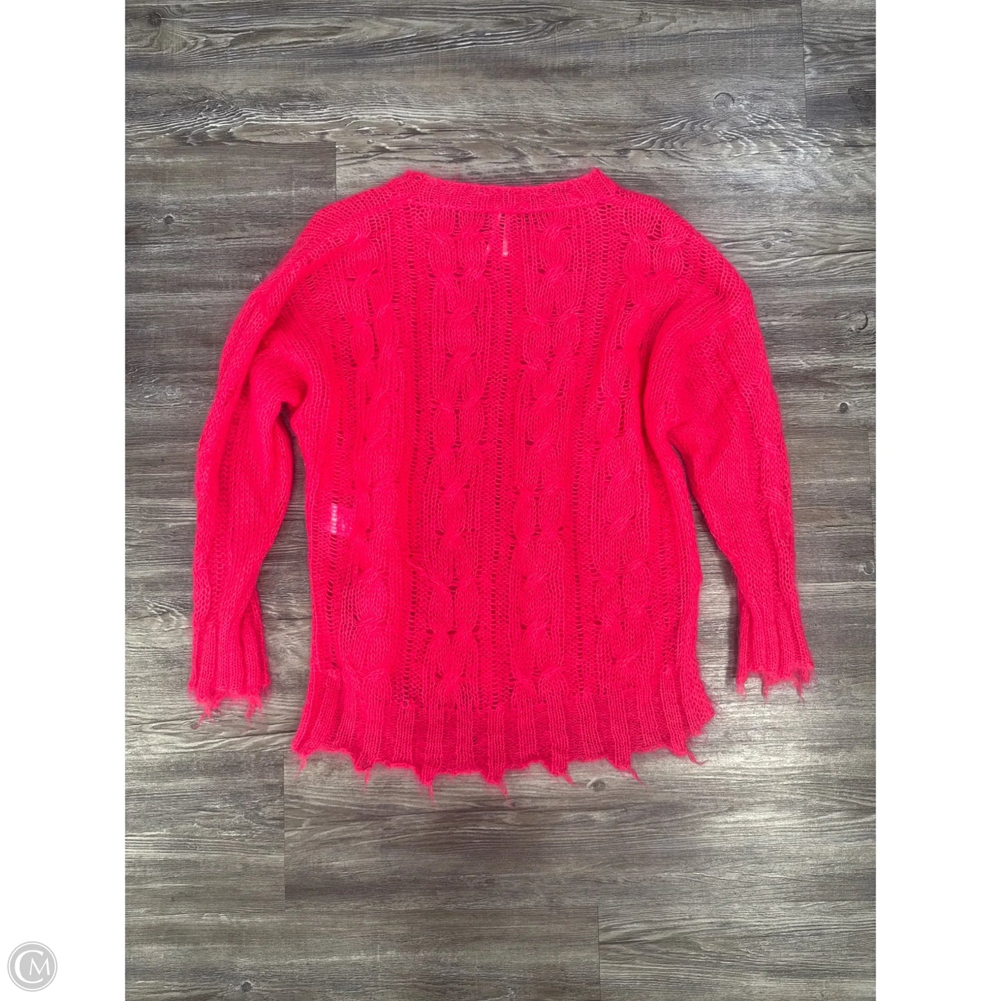 Sweater By Anthropologie In Pink, Size: M