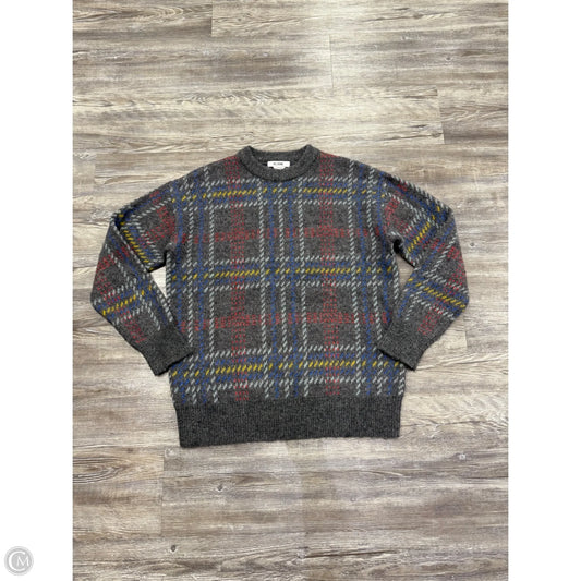 Sweater Designer By Re/Done In Grey, Size: S