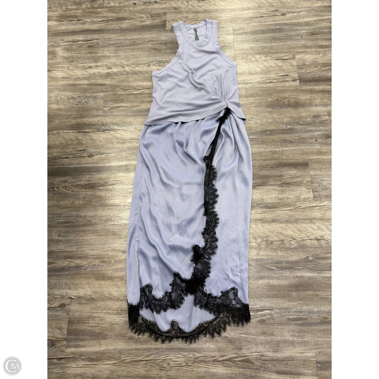 Dress Casual Midi By Anthropologie In Purple, Size: 1x