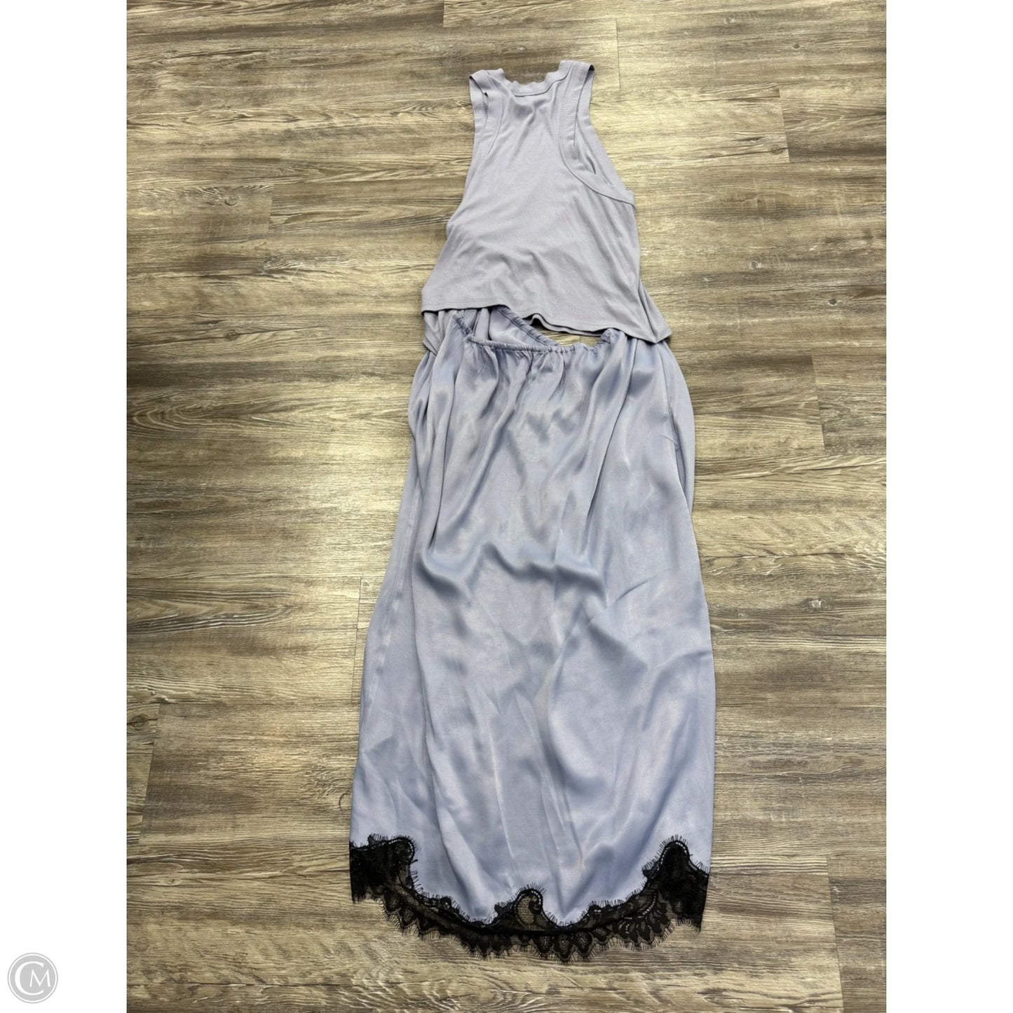 Dress Casual Midi By Anthropologie In Purple, Size: 1x