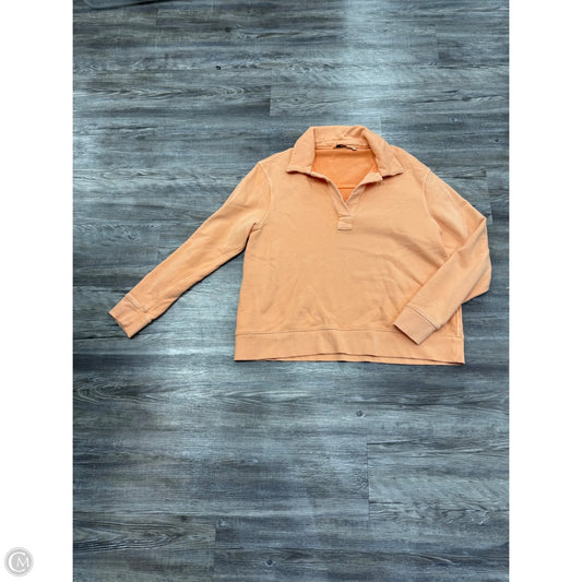 Sweatshirt Crewneck By Vineyard Vines In Orange, Size: M