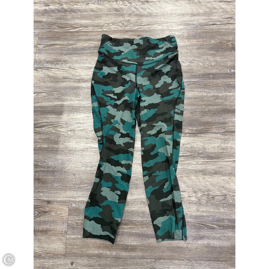 Athletic Leggings By Lululemon In Camouflage Print, Size: 8