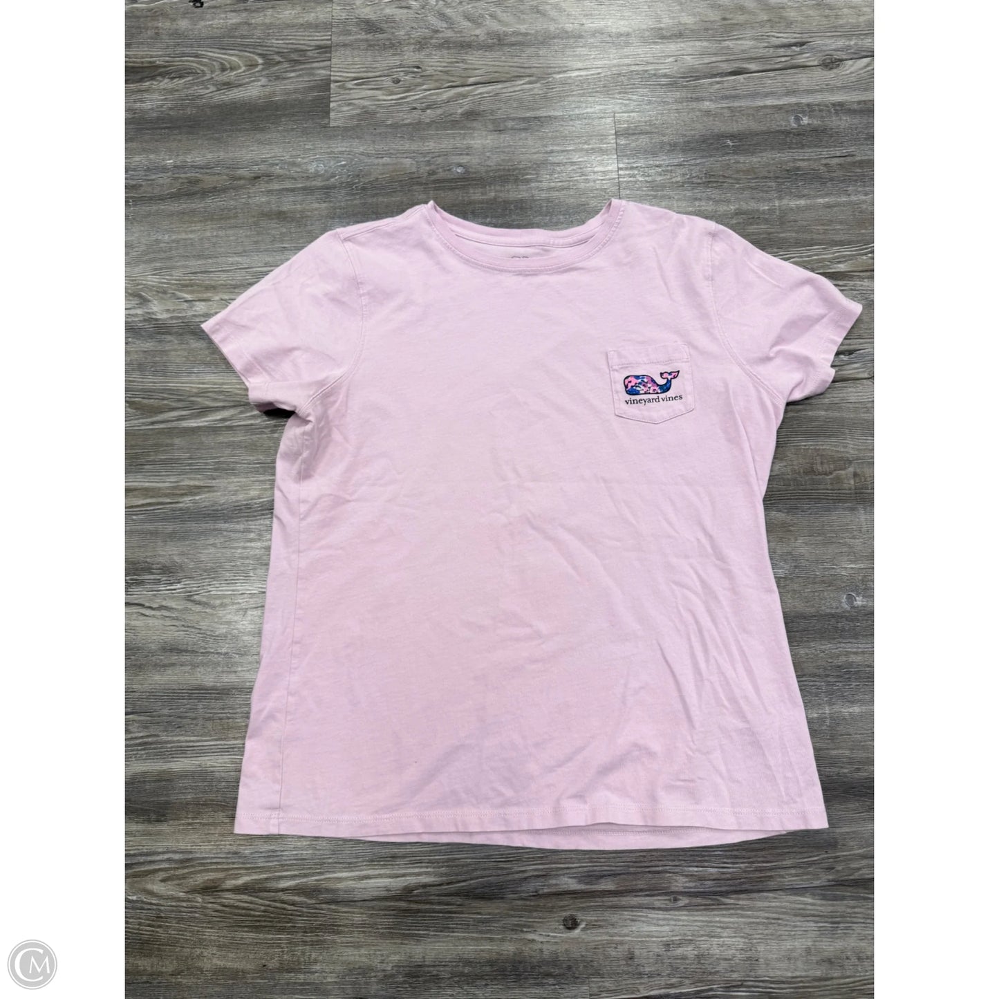 Top Short Sleeve By Vineyard Vines In Purple, Size: L