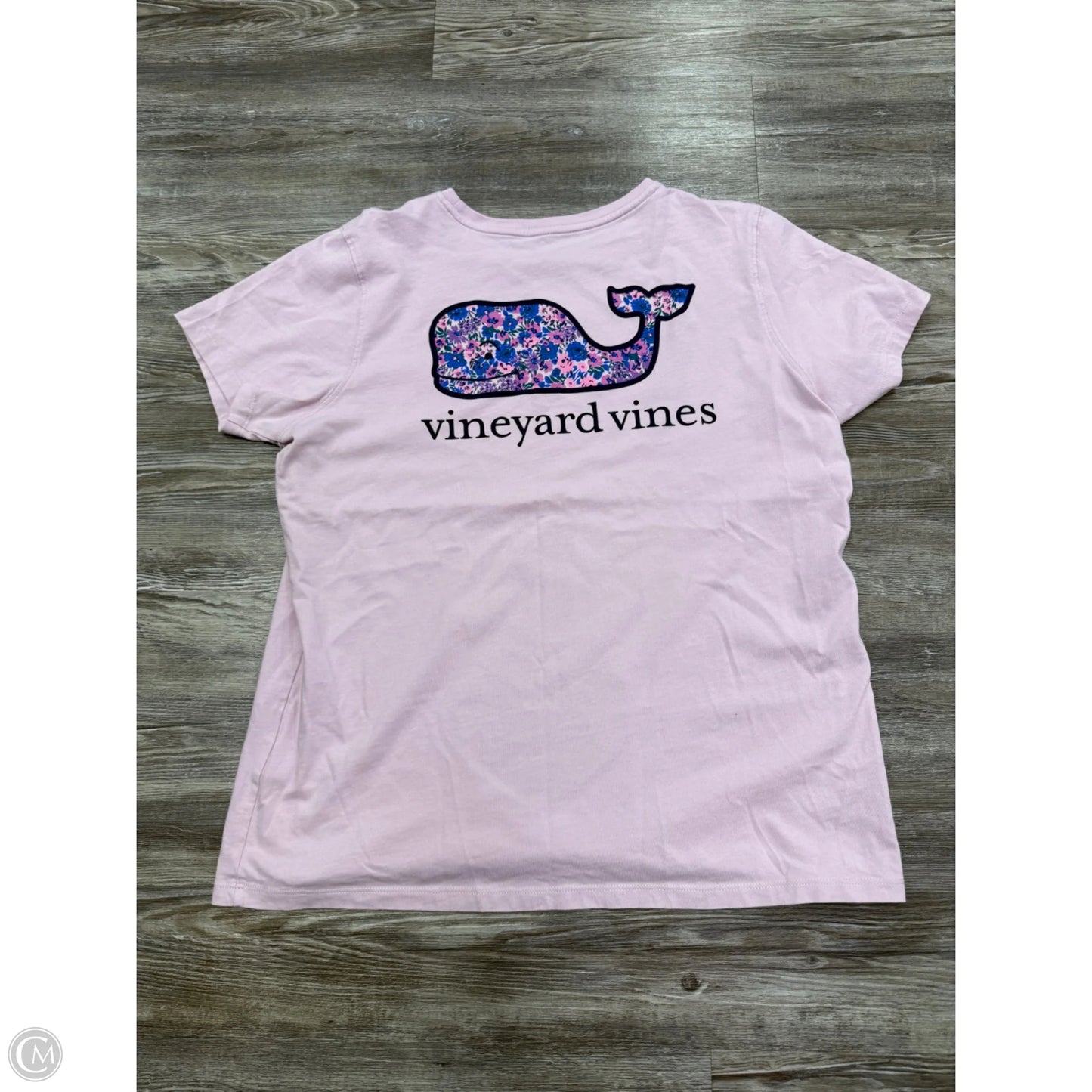Top Short Sleeve By Vineyard Vines In Purple, Size: L