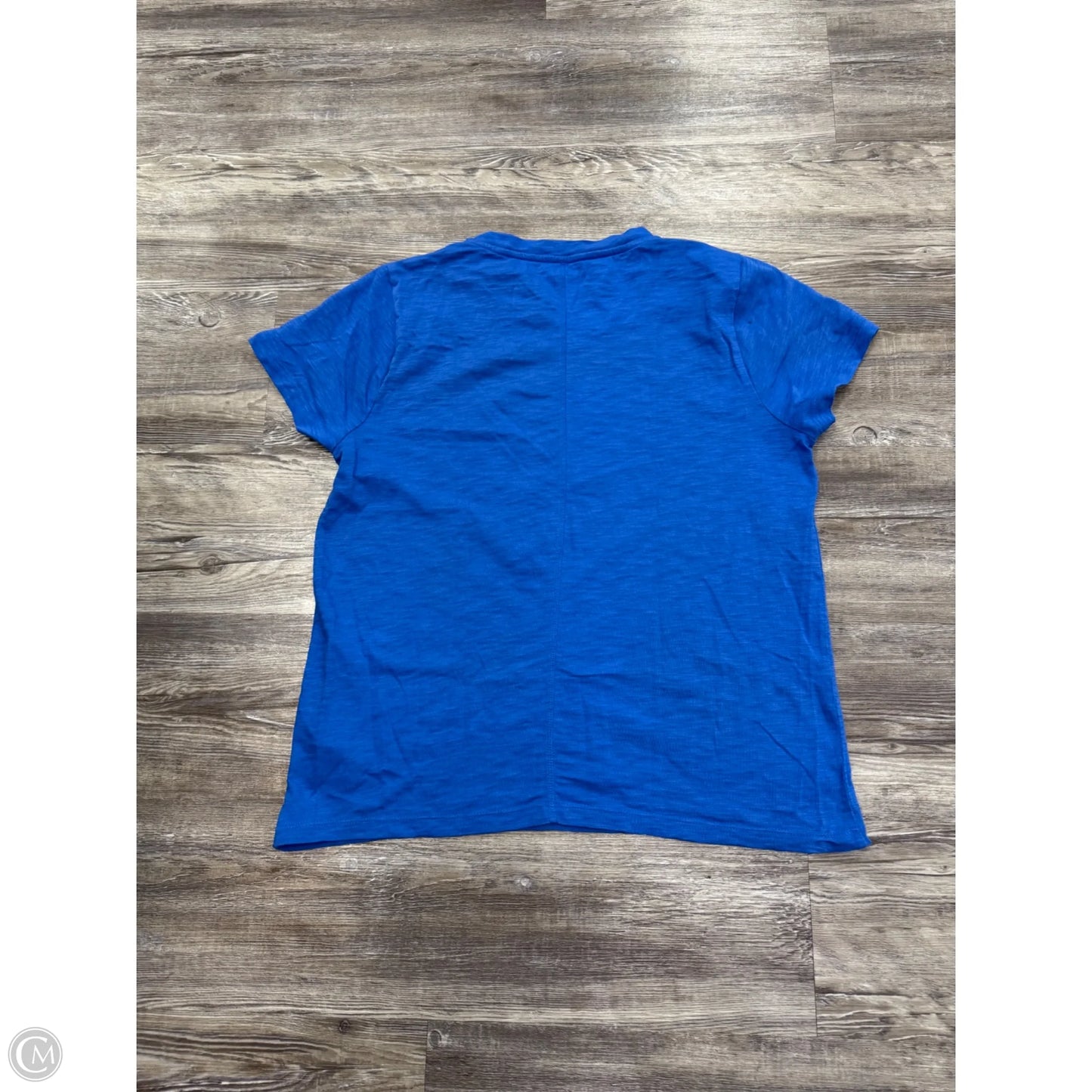 Top Short Sleeve By J. Crew In Blue, Size: L