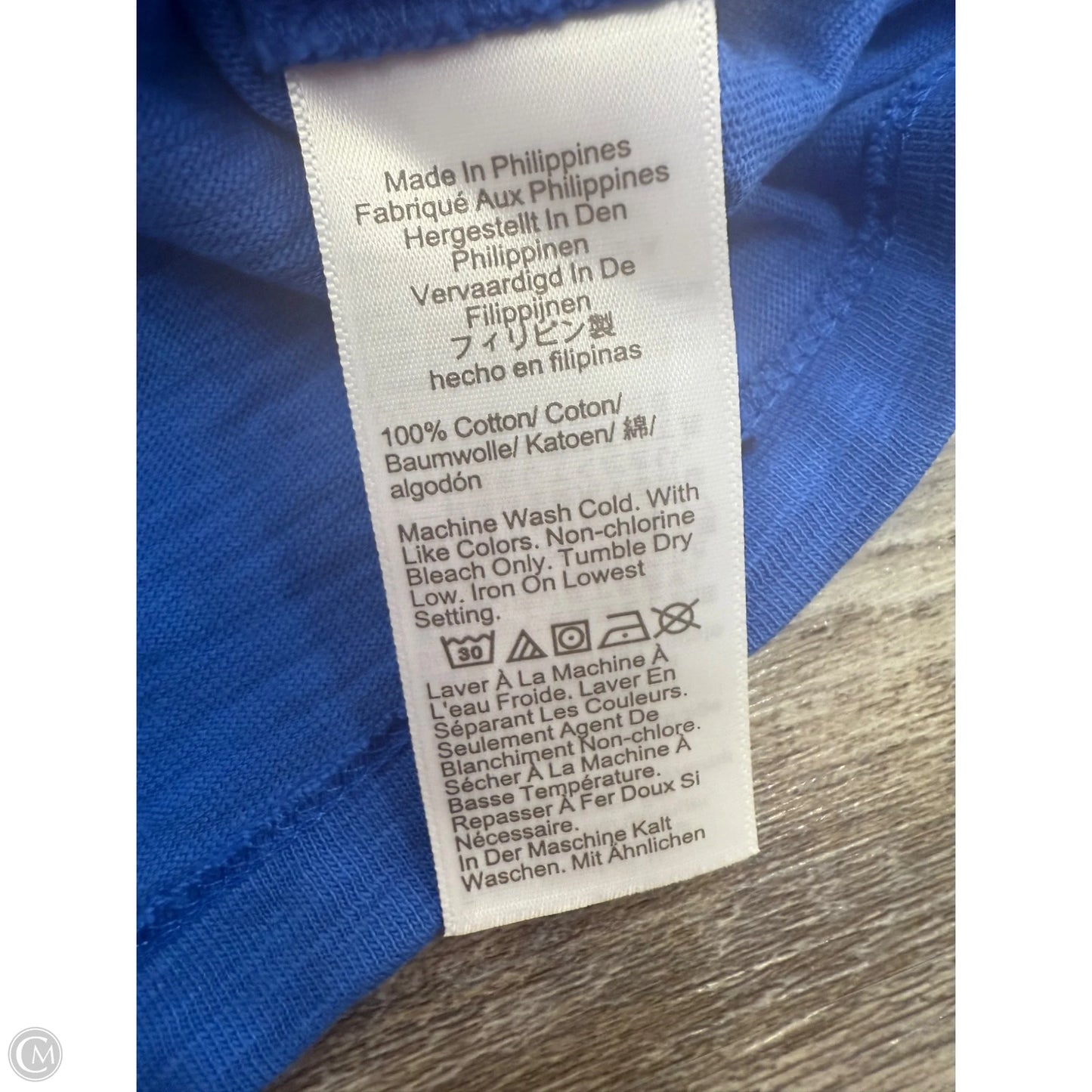 Top Short Sleeve By J. Crew In Blue, Size: L