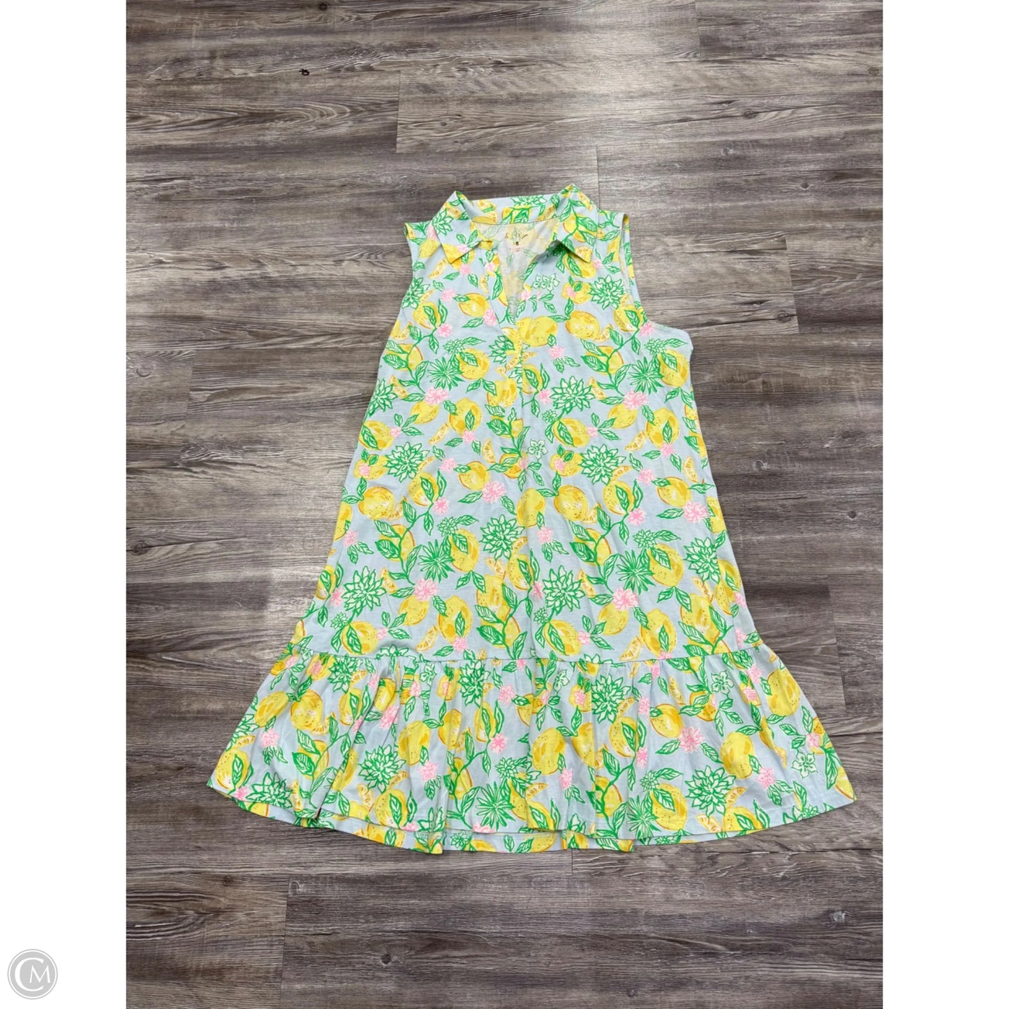 Dress Designer By Lilly Pulitzer In Blue, Size: L