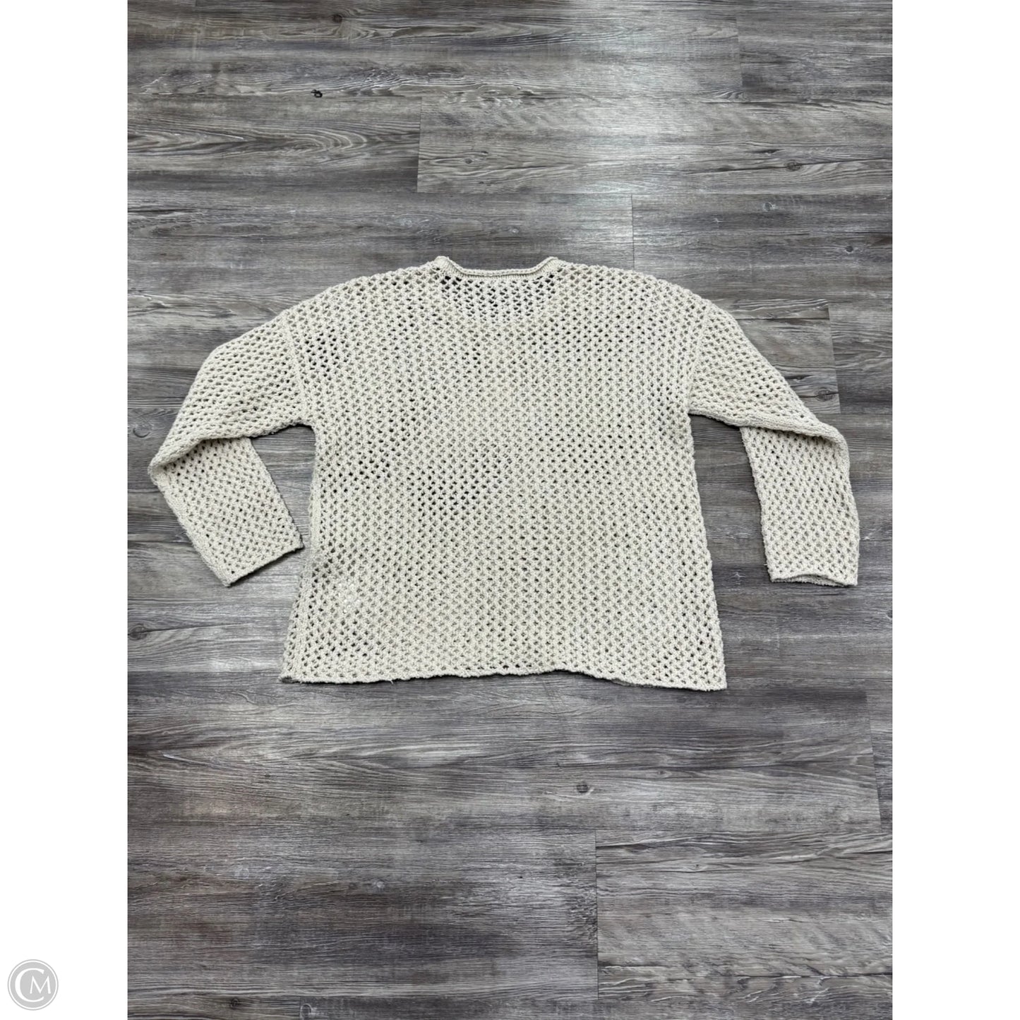 Sweater By Eileen Fisher In Cream, Size: Xs