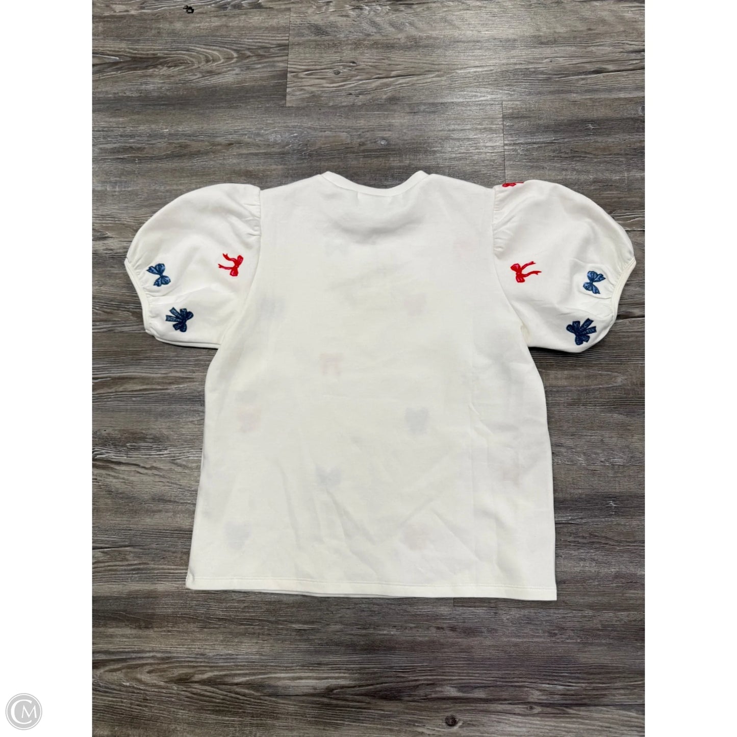 Top Short Sleeve By Thml In White, Size: Xs