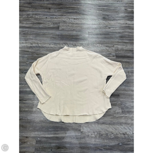 Sweatshirt Collar By perfectwhitetee In Cream, Size: M