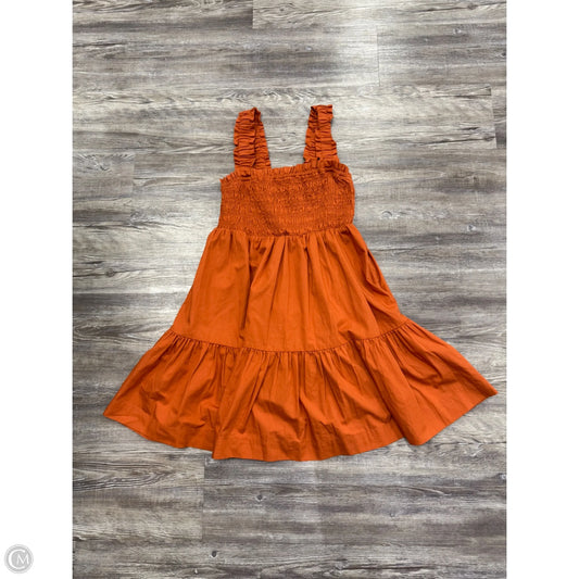 Dress Casual Short By Abercrombie And Fitch In Orange, Size: M