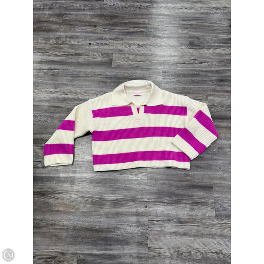 Sweater By Buttermelon In White, Size: S
