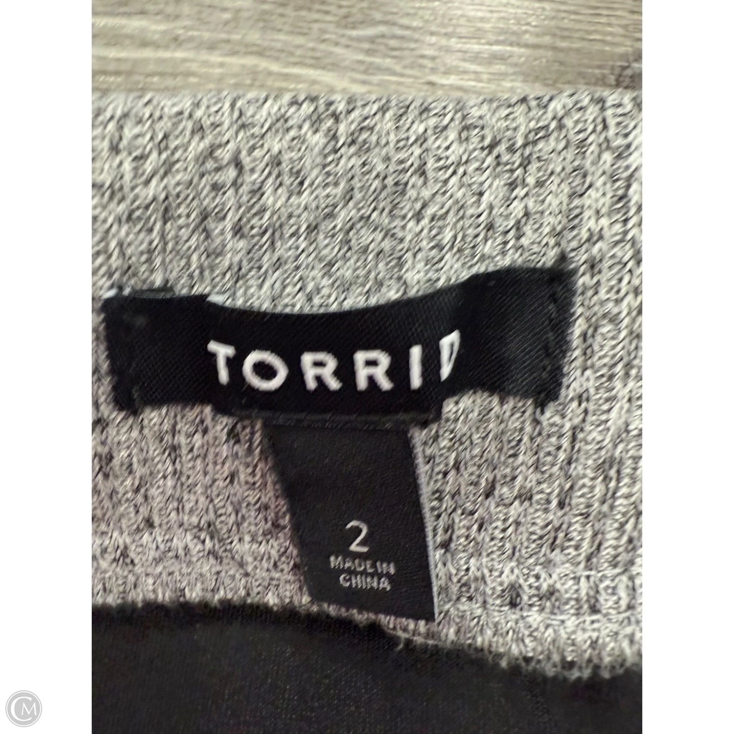 Skirt Midi By Torrid In Grey, Size: 2x