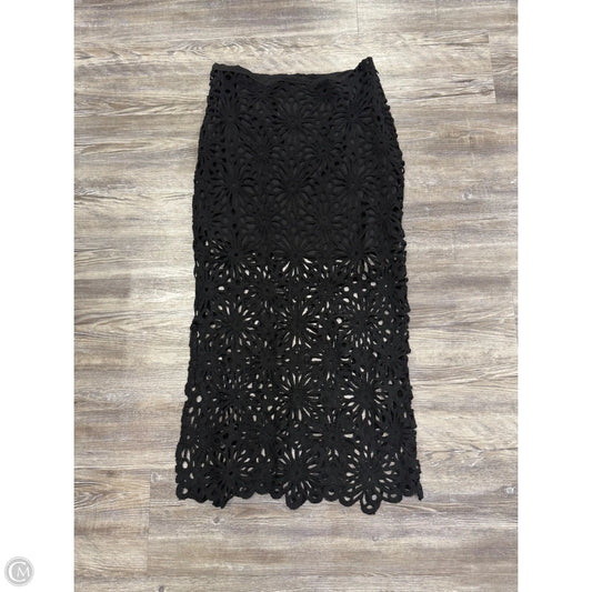 Skirt Midi By Express In Black, Size: S
