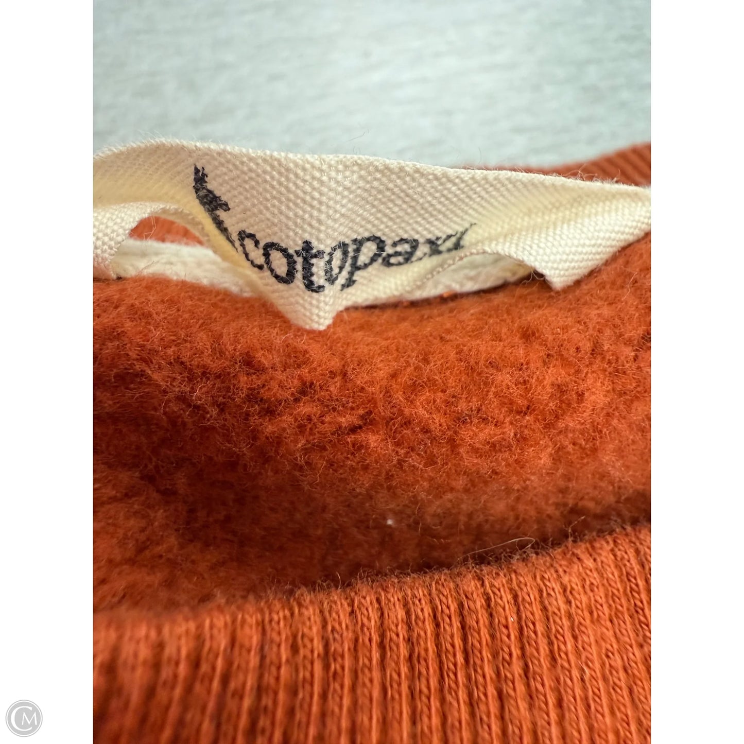 Athletic Sweatshirt Crewneck By Cotopaxi In Orange, Size: M