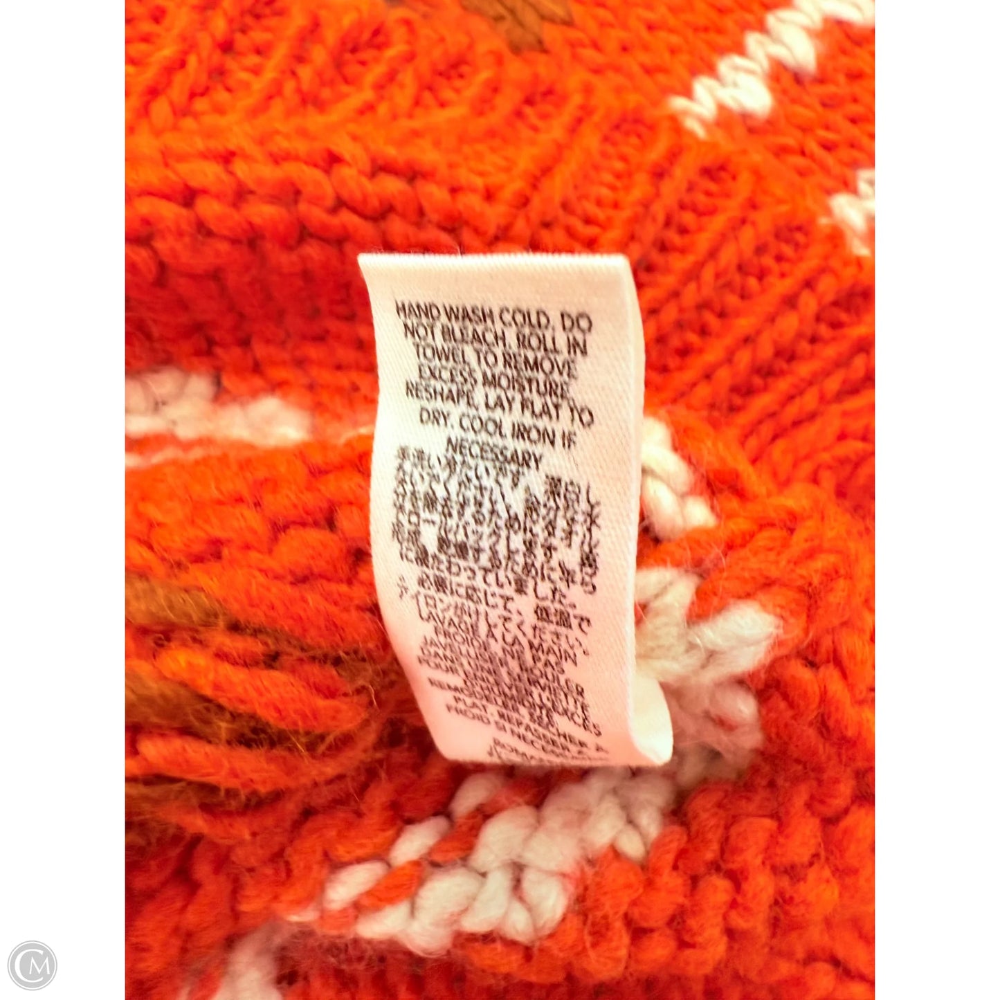 Sweater By The Great. In Orange, Size: M