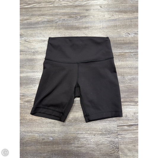 Athletic Shorts By Lululemon In Black, Size: 4