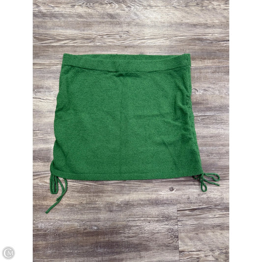 Skirt Mini & Short By Free People In Green, Size: L