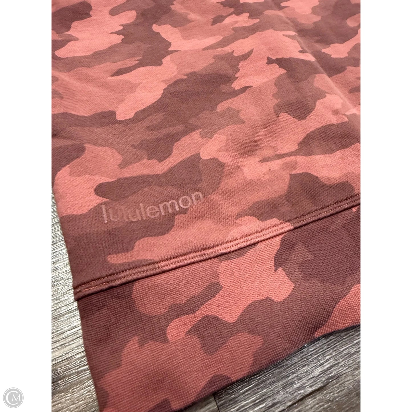 Athletic Sweatshirt Crewneck By Lululemon In Camouflage Print, Size: Xl