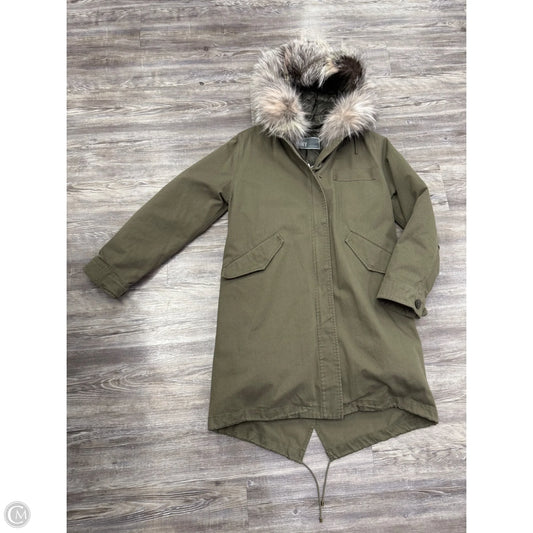 Coat Other By Yves  Salomon In Green, Size: M