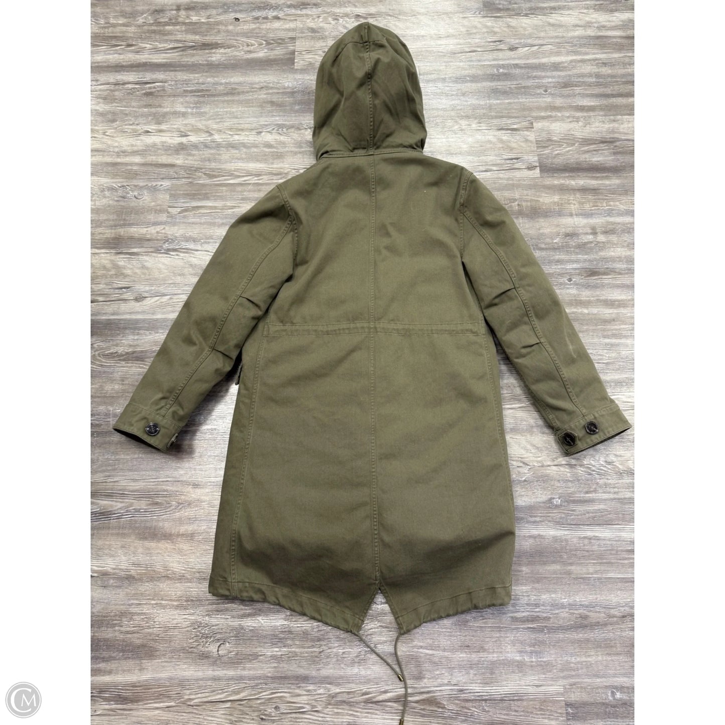 Coat Other By Yves  Salomon In Green, Size: M