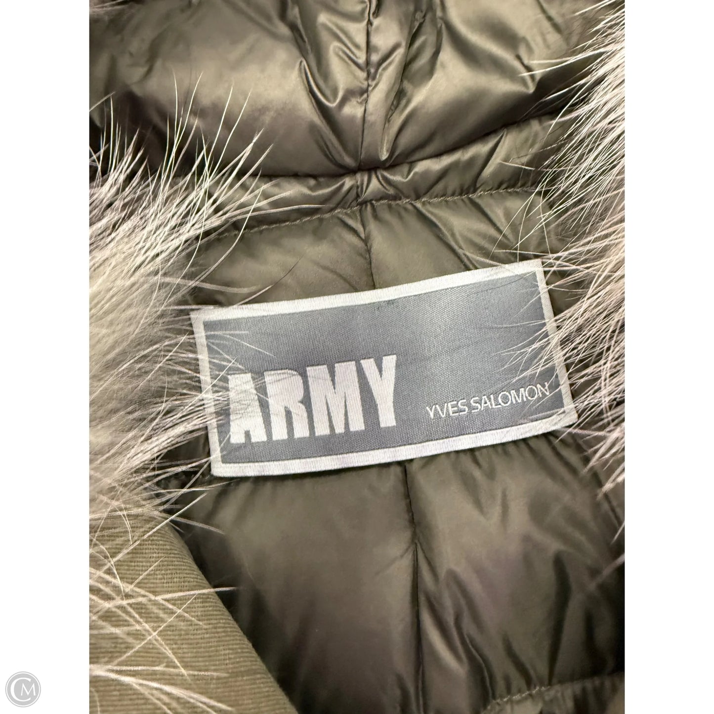 Coat Other By Yves  Salomon In Green, Size: M