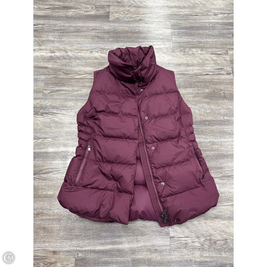 Vest Puffer & Quilted By Athleta In Purple, Size: M