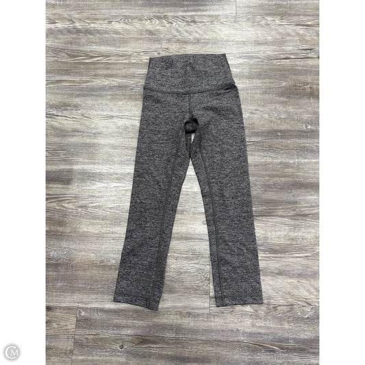 Athletic Leggings By Lululemon In Grey, Size: 2