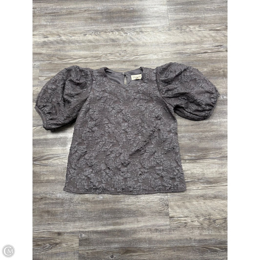 Top Short Sleeve By 52seven In Purple, Size: Xs