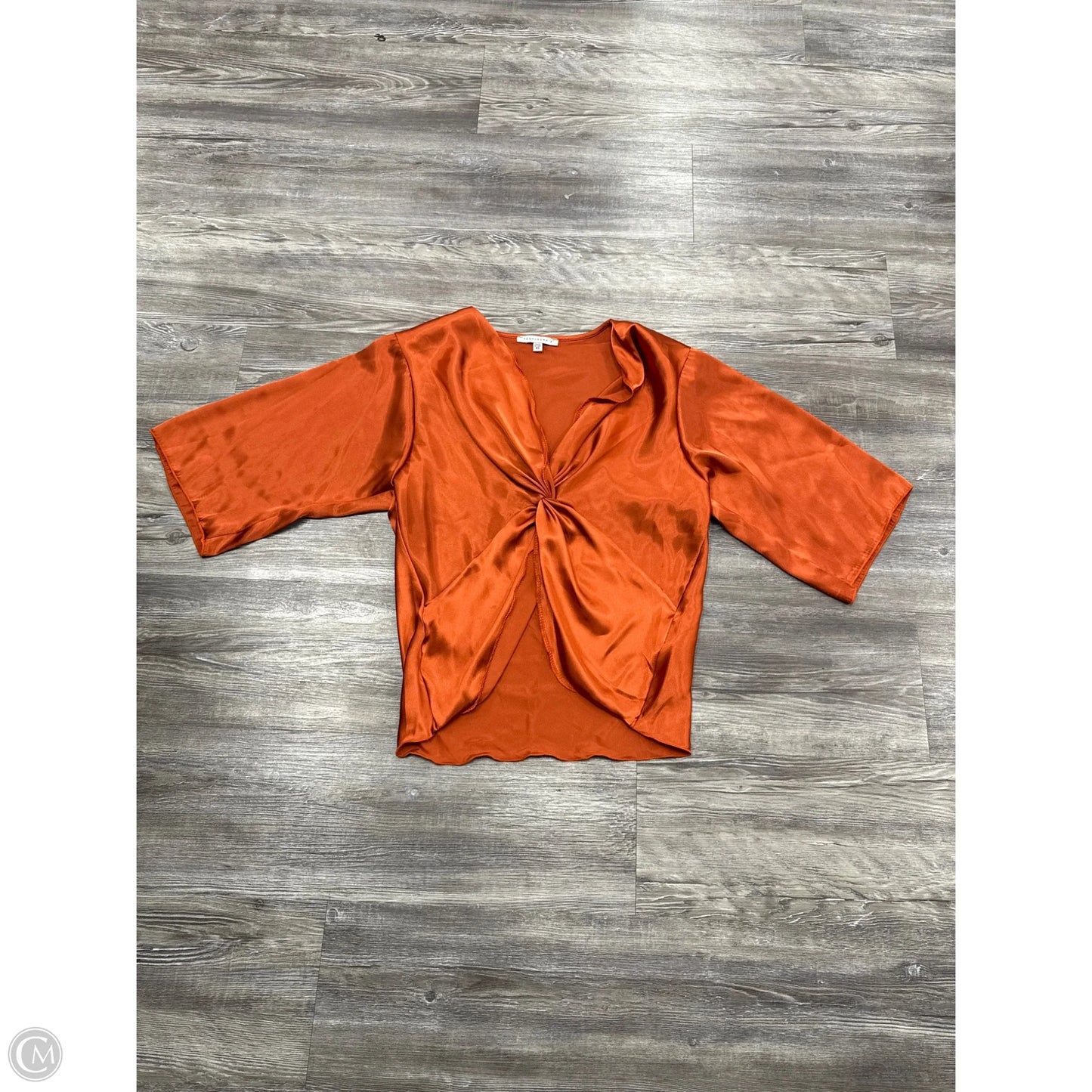 Top Short Sleeve By Tash + Sophie In Orange, Size: Xs