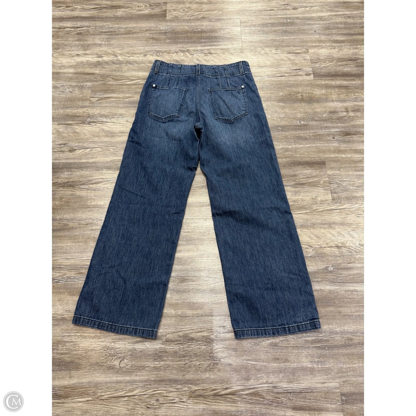 Jeans Wide Leg By Pilcro In Blue Denim, Size: 8