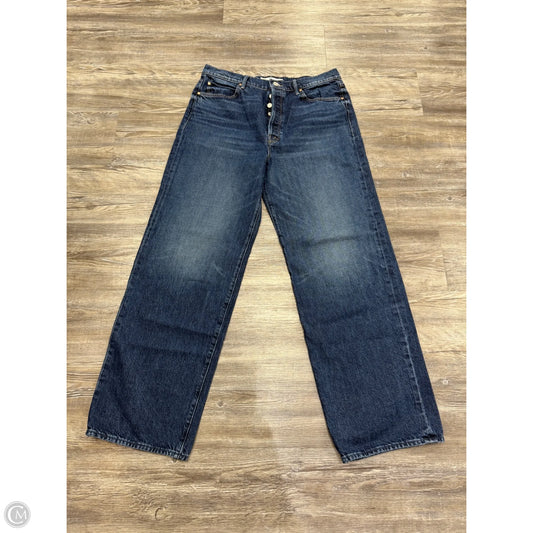 Jeans Boyfriend By Mother In Blue Denim, Size: 8