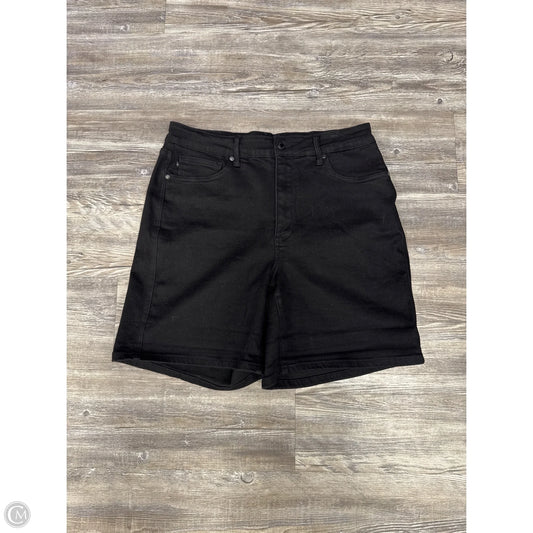 Shorts By Judy Blue In Black Denim, Size: 1x