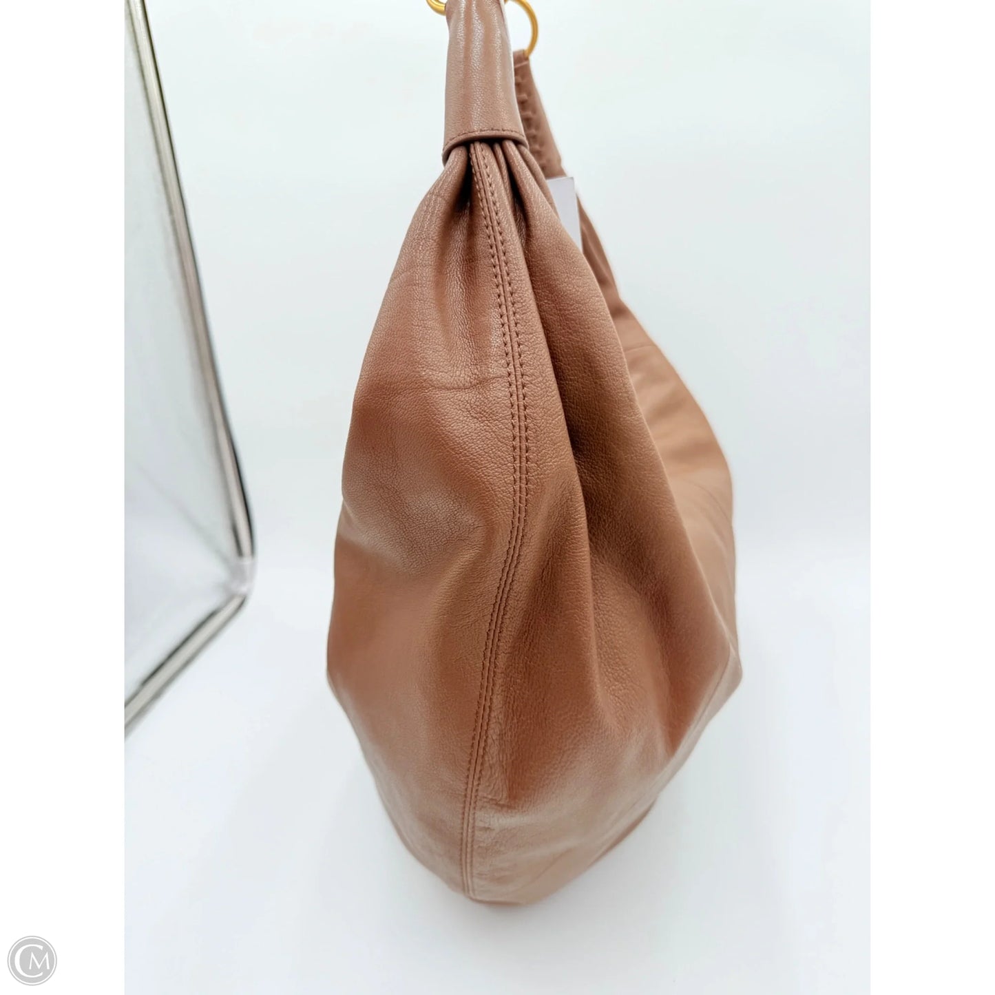 Handbag Leather By Walter Baker, Size: Large