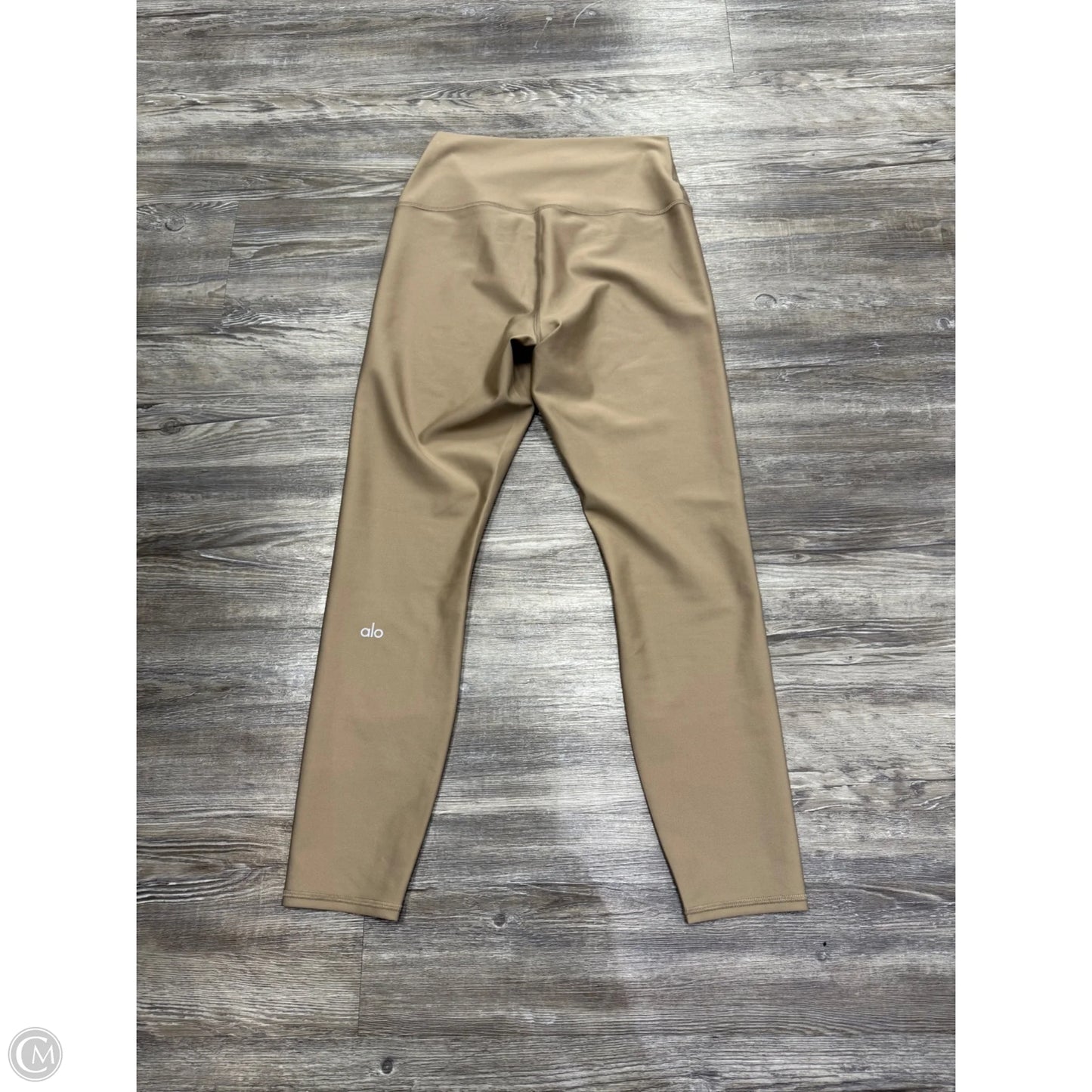 Athletic Leggings By Alo In Tan, Size: M