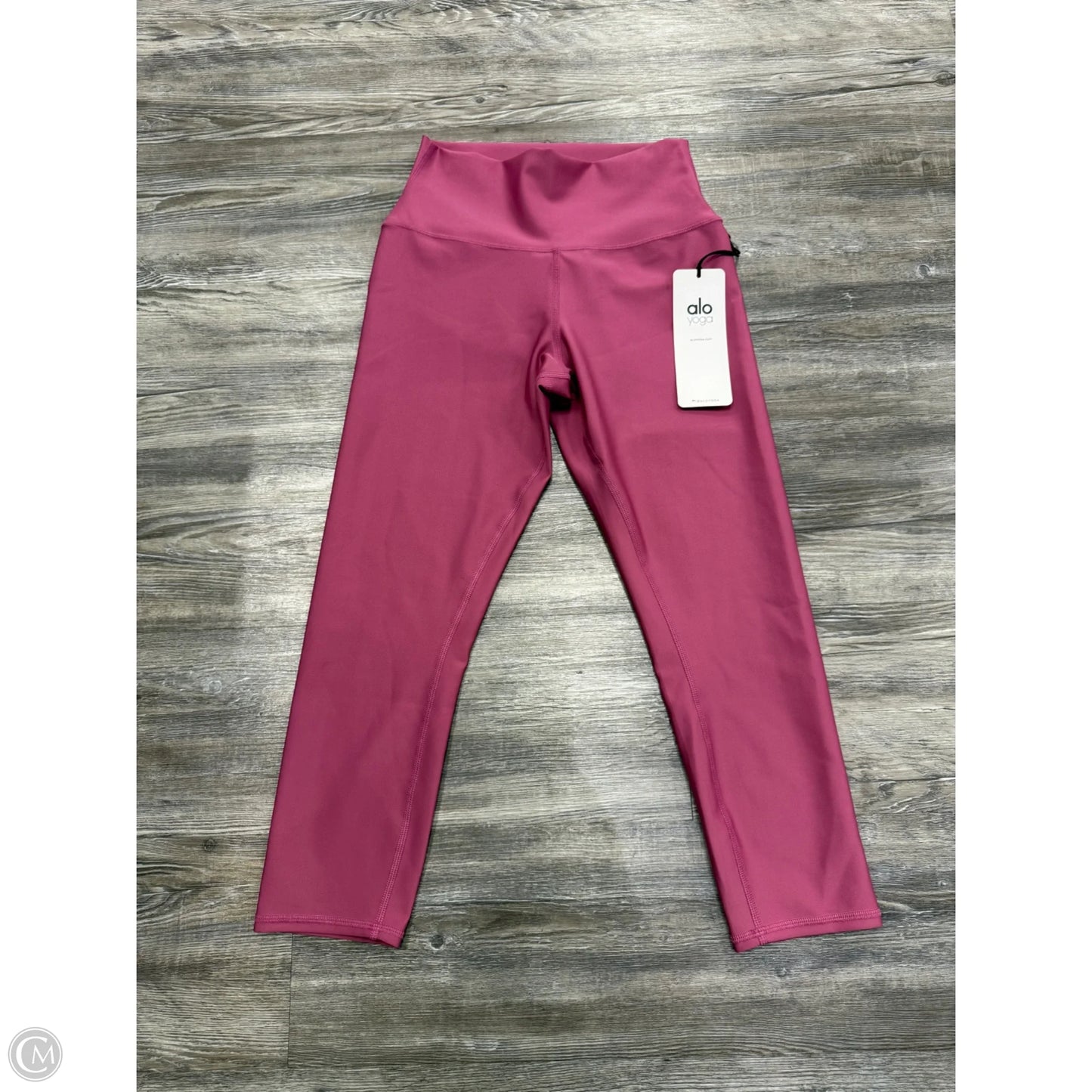 Athletic Leggings By Alo In Pink, Size: M