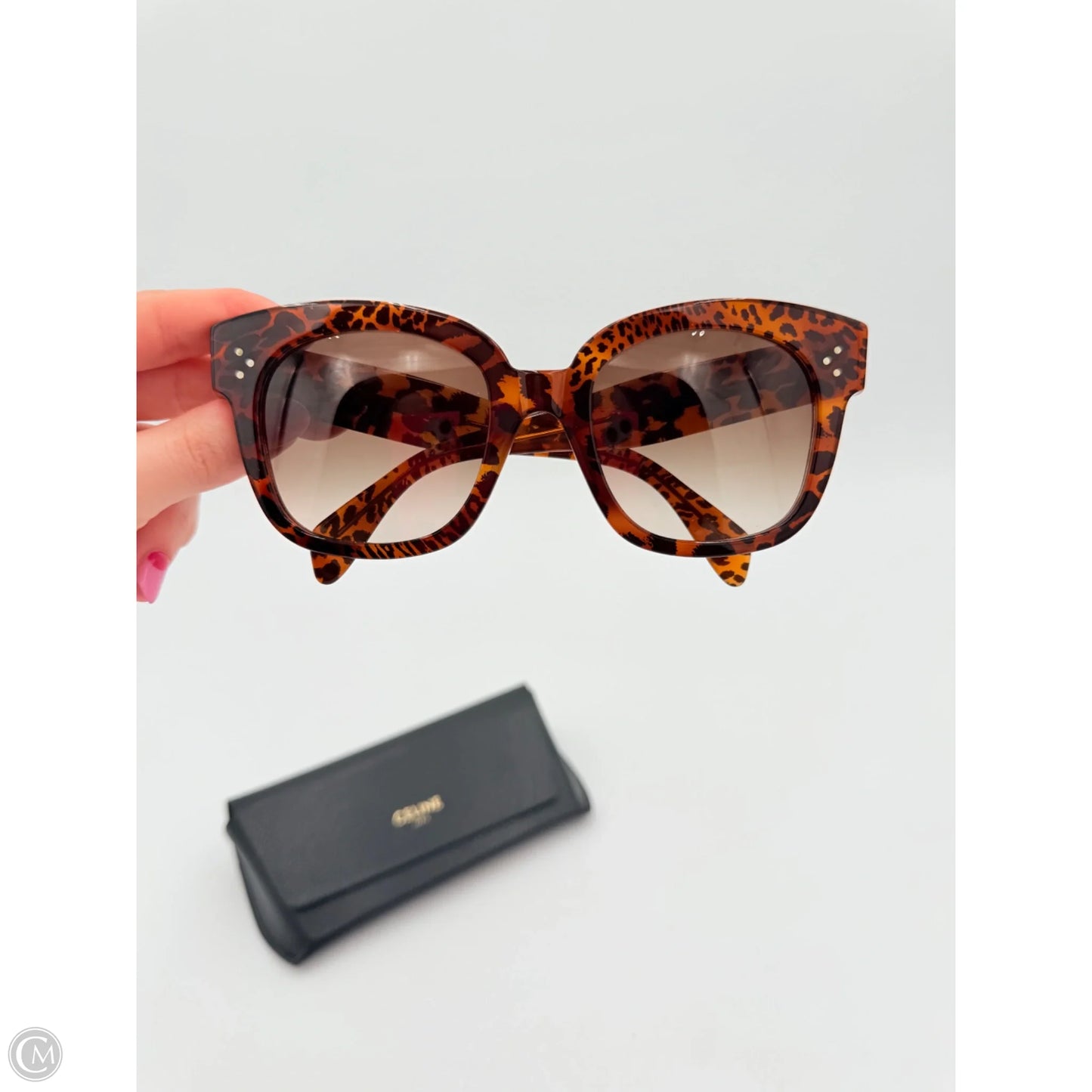 Sunglass Case Luxury Designer By Celine