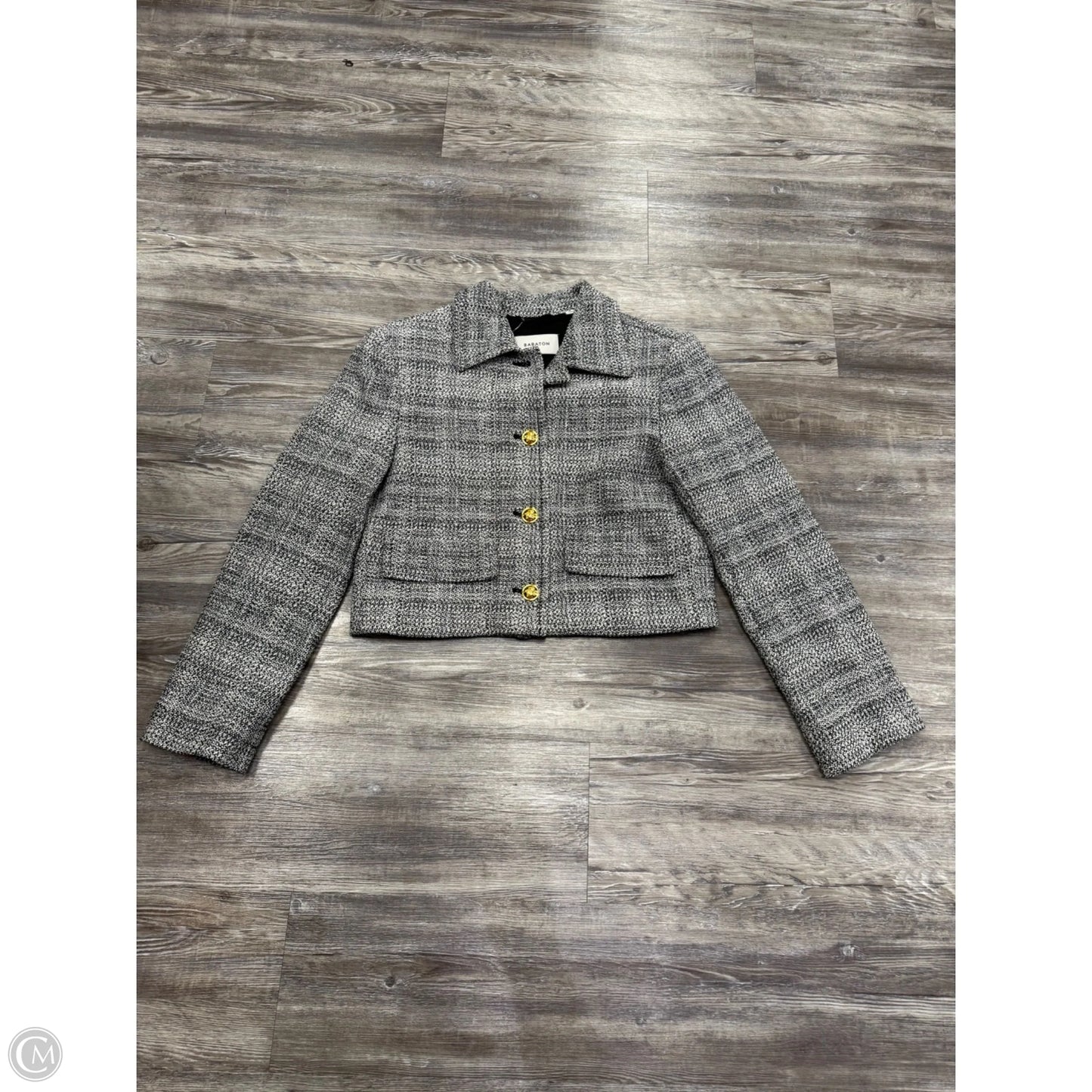 Jacket Other By Babaton In Black & Cream, Size: M