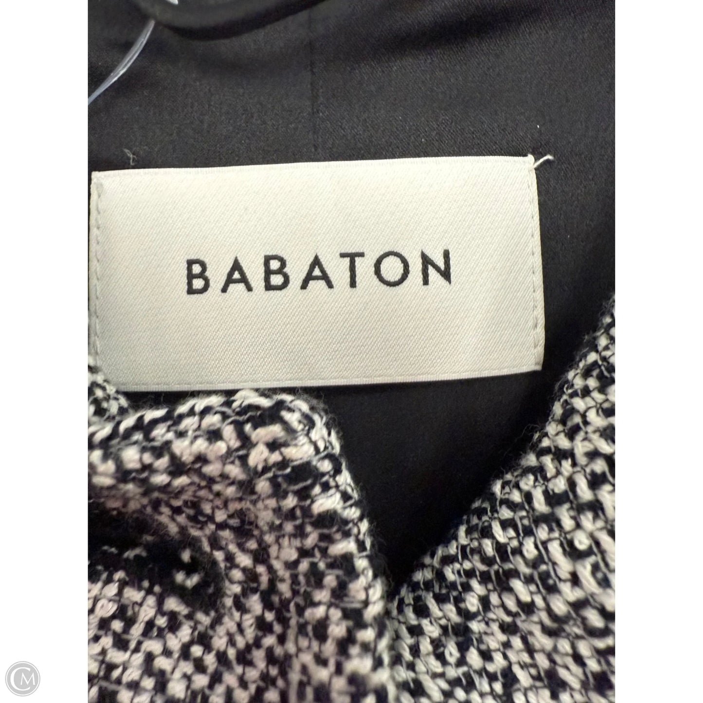 Jacket Other By Babaton In Black & Cream, Size: M